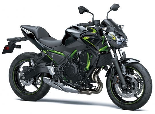 Мотоцикл KAWASAKI Z650 - Metallic Spark Black/Metallic Flat Spark Black '2022
